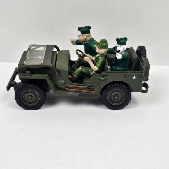 Beetle Bailey in Willy's Jeep Adventures Gate Gateway 1:32 Scale Military Army - Picture 1 of 15